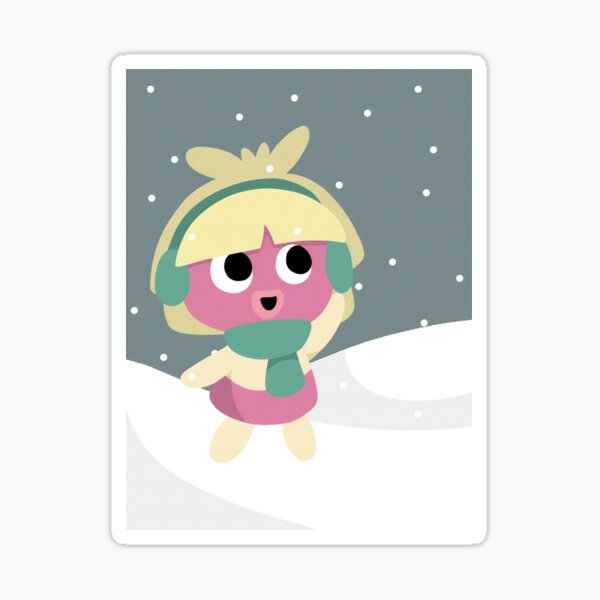 snowy smoochum Sticker