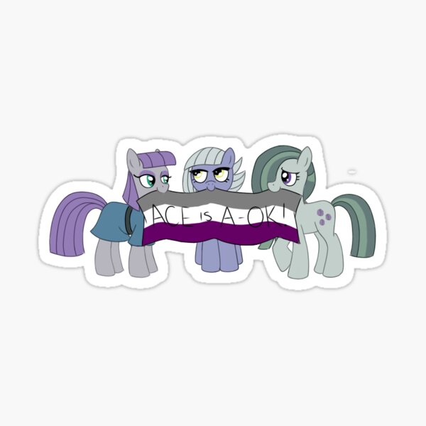 ace pony pride Sticker