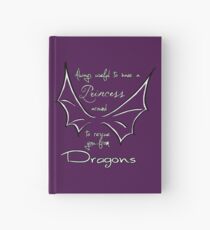 Rescue you from dragons Hardcover Journal
