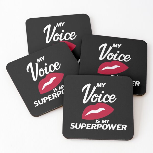 Item preview, My Voice is My Superpower designed and sold by champagnemoment.