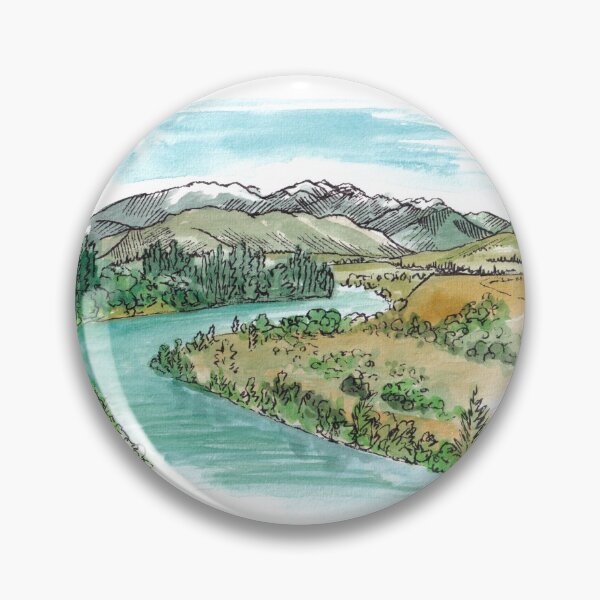 Item preview, Clutha River from Newcastle Track designed and sold by Tom Napper Design.