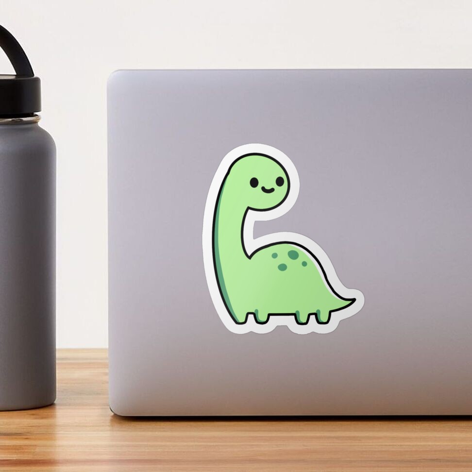 Woopme Chrome Dino Stickers for Laptop Waterproof Mini Stickers ( Mult –  WOOPME