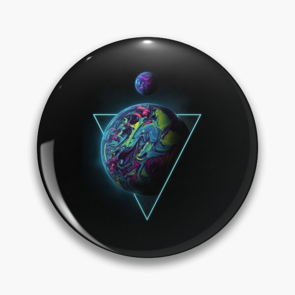 Item preview, Neon Space (Earth) designed and sold by tcreate.