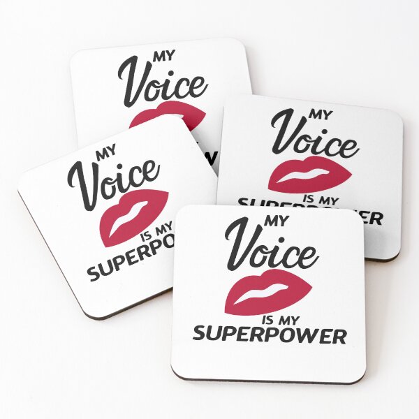 Item preview, My Voice is My Superpower designed and sold by champagnemoment.