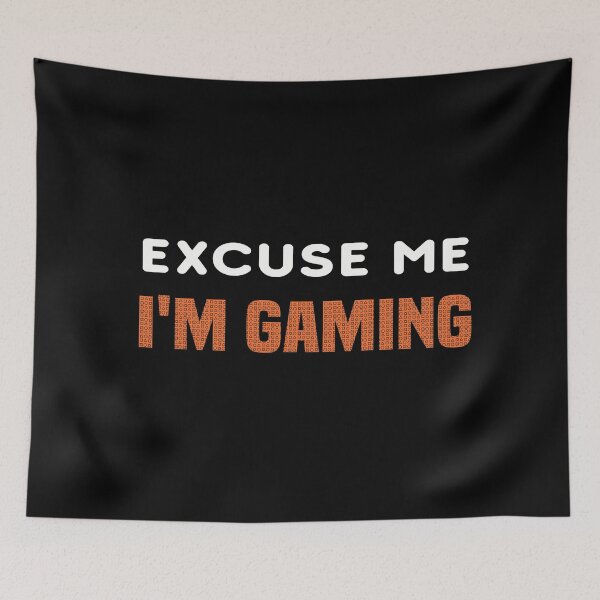 Item preview, Funny Gaming - Excuse Me I'm gaming - Gaming Design designed and sold by NSTeeDesign.