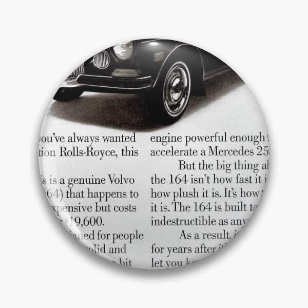 Item preview, Volvo 164 description designed and sold by SwissVolvoFan.
