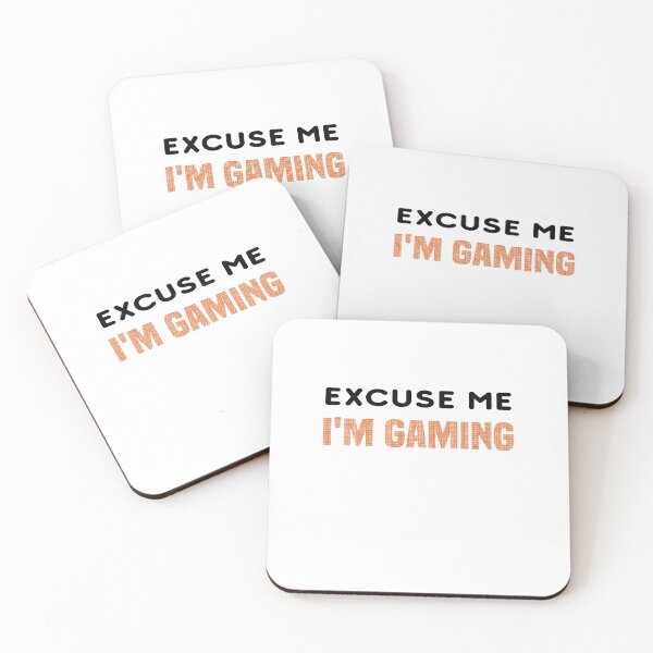 Item preview, Funny Gaming - Excuse Me I'm gaming - Gaming Design designed and sold by NSTeeDesign.