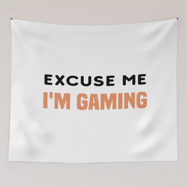 Item preview, Funny Gaming - Excuse Me I'm gaming - Gaming Design designed and sold by NSTeeDesign.