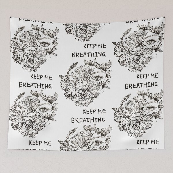 Item preview, keep me breathing in this world  designed and sold by Uyiart.