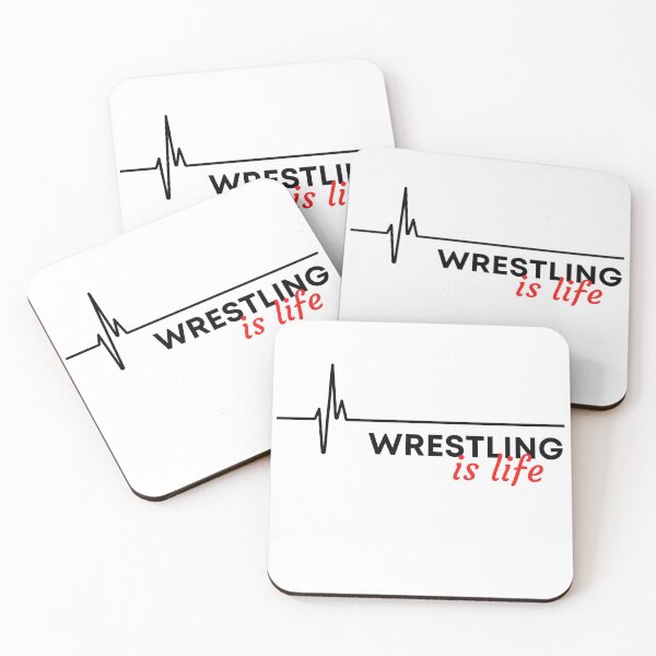 Item preview, Wrestling is life designed and sold by TheGreenGoat.