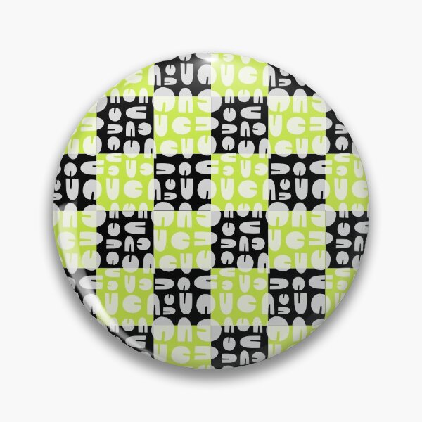 Item preview, Chessboard Black And Green Pattern designed and sold by Avani01.