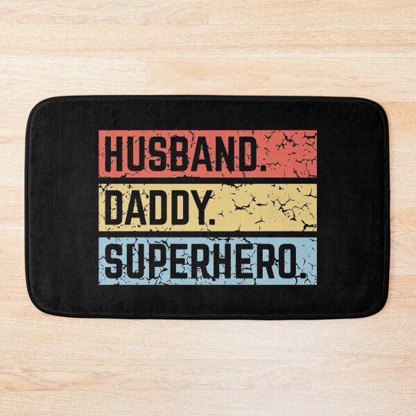 Item preview, Husband Daddy Superhero (Super Dad / Superdaddy / 3C) designed and sold by MrFaulbaum.