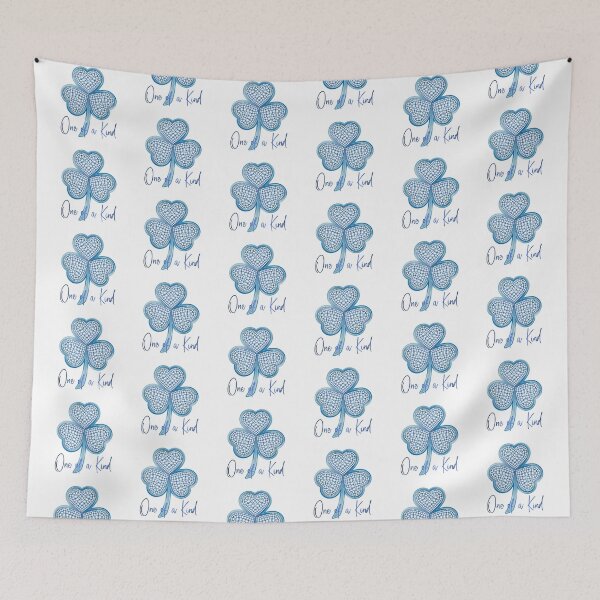 Item preview, “One of a Kind” Diamond Blue Shamrock! designed and sold by PawsitiveMum.