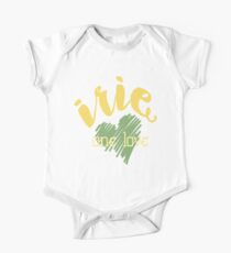 Jamaica Irie One Love Short Sleeve Baby One-Piece