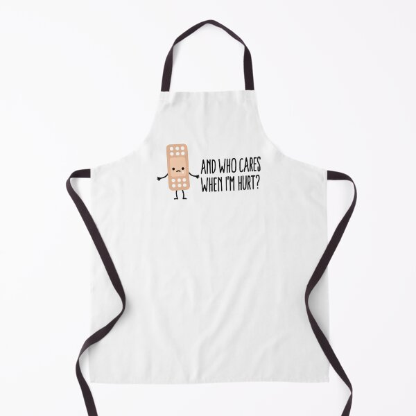 Item preview, Who cares when I'm hurt nurse Band Aid Health Care designed and sold by LaundryFactory.