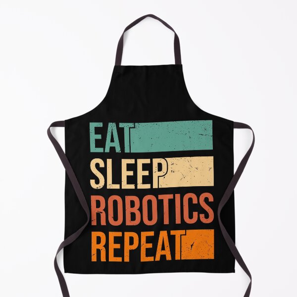 Item preview, Retro and Vintage Eat Sleep Robotics Repeat designed and sold by Shop signer.