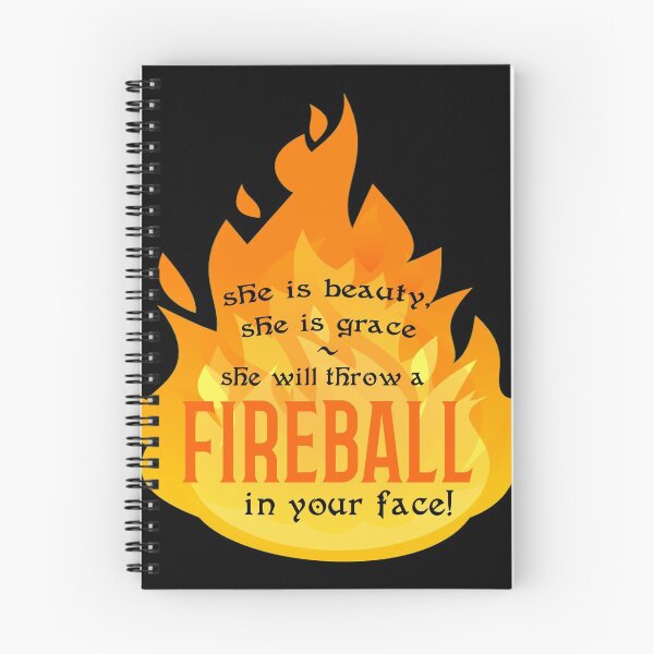 Item preview, Fireball in Your Face DnD Sorcerer Wizard | Dungeons and Dragons RPG Shirt | Roleplaying designed and sold by DiceGoblins.