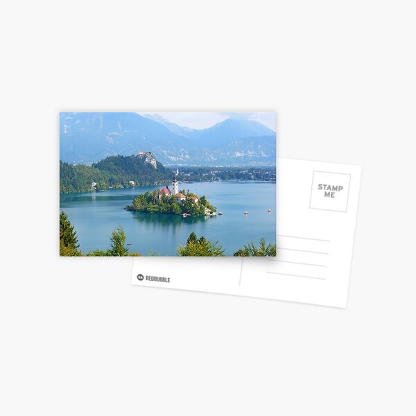 Item preview, Picturesque Lake Bled designed and sold by Buono-Vibes.