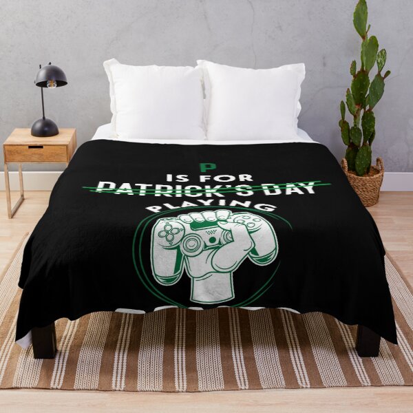 Item preview, P Is For Playing Games -  Saint Patrick's Day Funny Gift Idea for Game Lover designed and sold by NSTeeDesign.