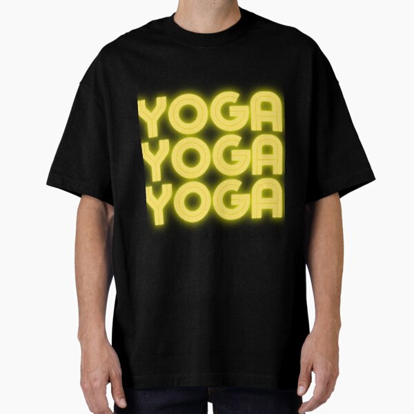 Retro Yoga Oversized T-Shirt