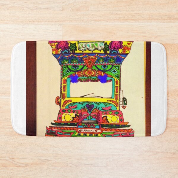 Item preview, Pakistani truck art colorful designed and sold by Zarnish71.