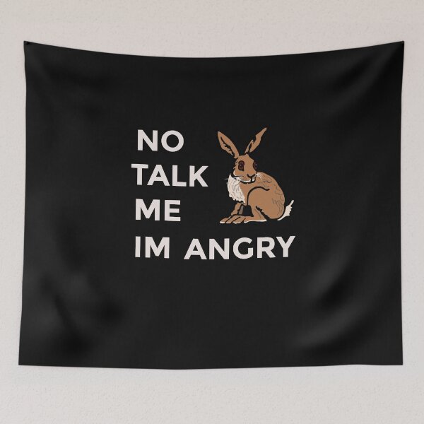 Item preview, No Talk Me I'm Angry Rabbit Lover Gift For Mom designed and sold by Trendy Shirt.