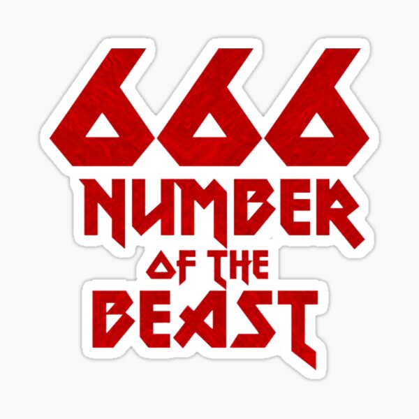 NUMBER-OF-THEBEATS Sticker