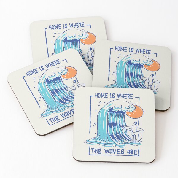 Item preview, Home Is Where The Waves Are designed and sold by weewhirlwind.
