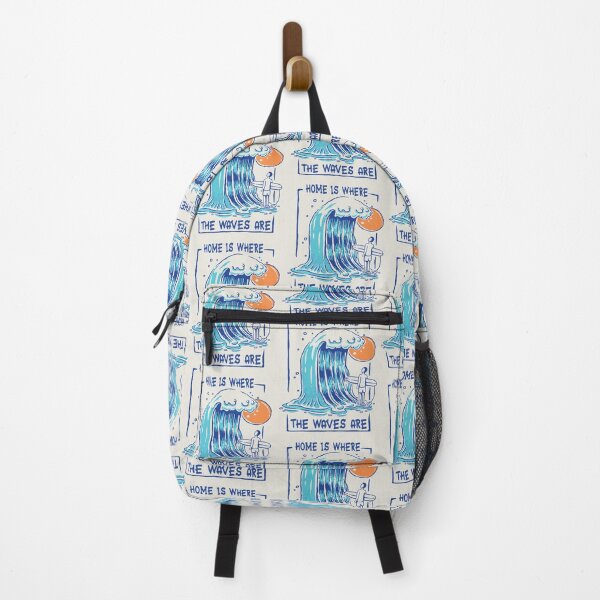 Item preview, Home Is Where The Waves Are designed and sold by weewhirlwind.