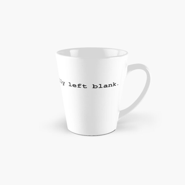 2020 was intentionally left : Coronavirus COVID-19 Tall Mug