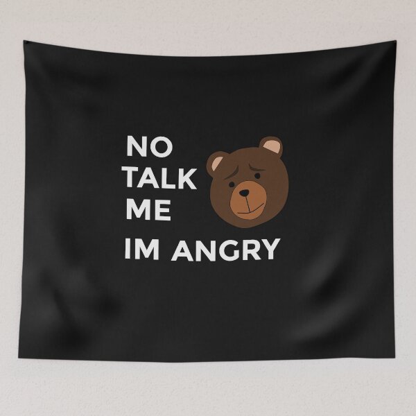 Item preview, No Talk Me I'm Angry Bear Lover Gift For Mom designed and sold by Trendy Shirt.