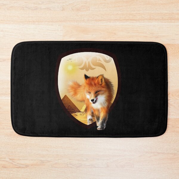Item preview, fox in egypt (red) designed and sold by josephfanous.