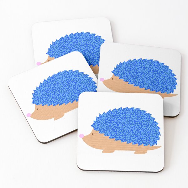 Item preview, Pretty Blue Hedgehog designed and sold by KrisInStitches.