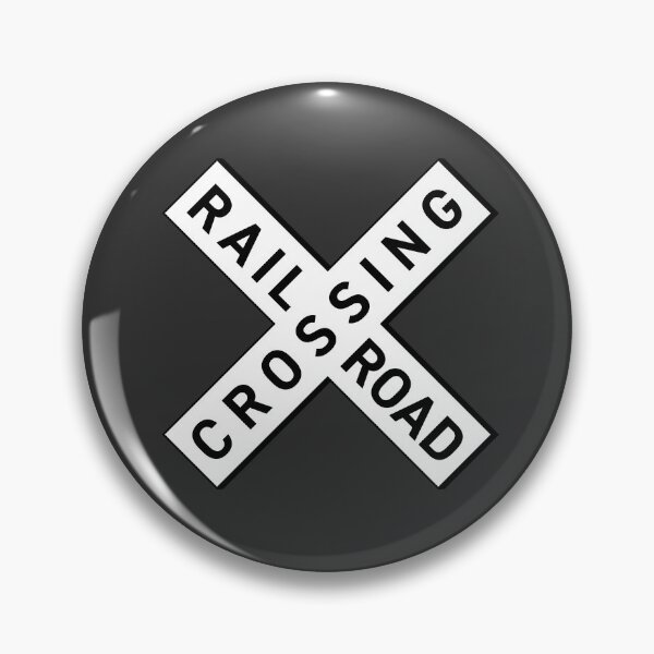 Item preview, Railroad Crossing Sign for Train Enthusiasts / Railfans designed and sold by ClickForMore.