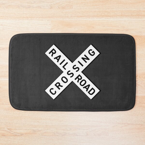 Item preview, Railroad Crossing Sign for Train Enthusiasts / Railfans designed and sold by ClickForMore.