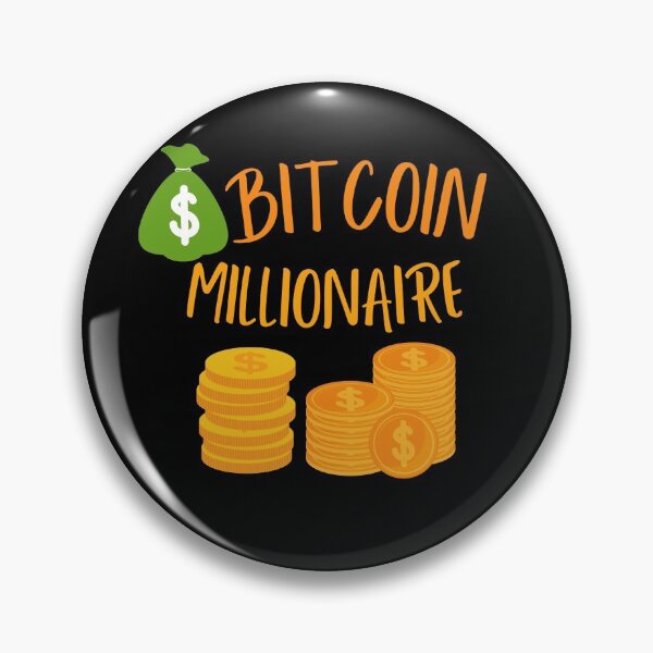 Item preview, Bitcoin Millionaire Crypto | Cryptocurrency Millionaire | BTC Millionaire  designed and sold by The Full Cart.