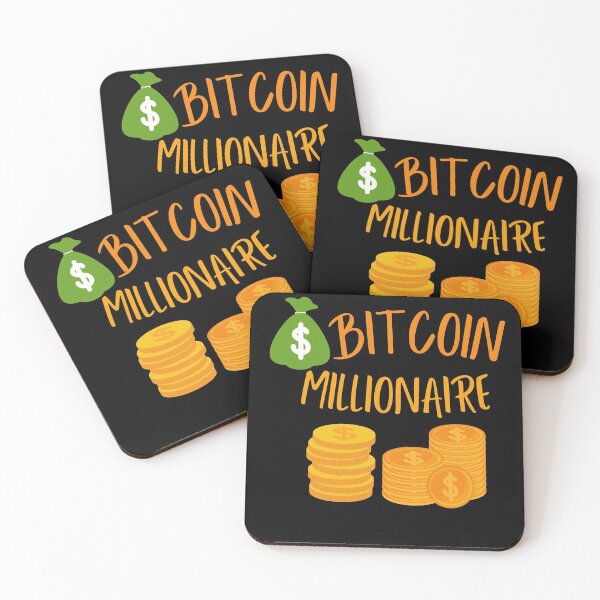 Item preview, Bitcoin Millionaire Crypto | Cryptocurrency Millionaire | BTC Millionaire  designed and sold by The Full Cart.