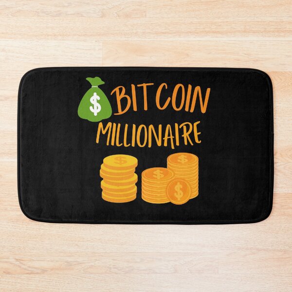Item preview, Bitcoin Millionaire Crypto | Cryptocurrency Millionaire | BTC Millionaire  designed and sold by The Full Cart.