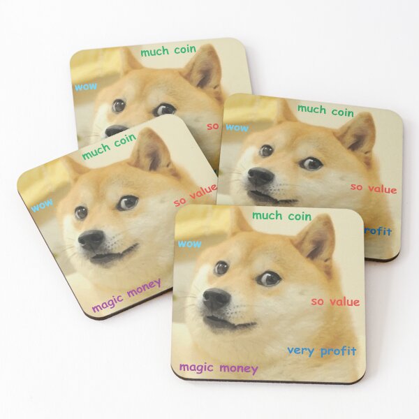 Item preview, Doge to the Moon designed and sold by TypoFlicka.