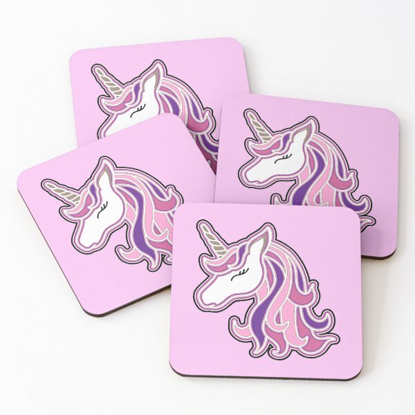 Item preview, Unicorn with black outline designed and sold by Inspireaglow.