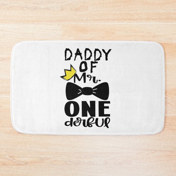 Item preview, Mens Daddy of Mr Onederful 1st Birthday First One-Derful Matching designed and sold by Independence arrival.