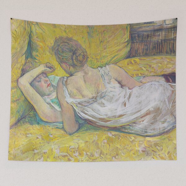 Item preview, Henri de Toulouse-Lautrec - Abandonment (The pair) - L`abandon (Les deux amies) - 1895 designed and sold by HistoryRestored.