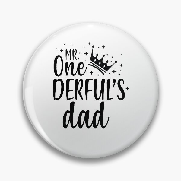 Item preview, Mens Daddy of Mr Onederful 1st Birthday First One-Derful Matching designed and sold by Independence arrival.