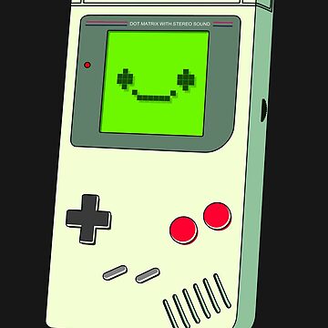 Artwork thumbnail, Original Smiley Gameboy by Retroperks