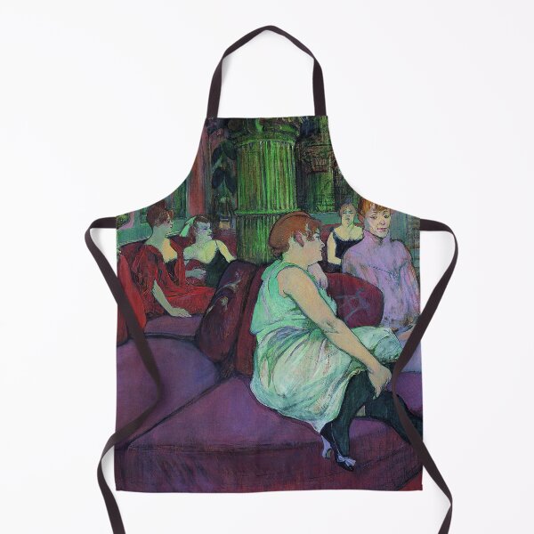 Item preview, Henri de Toulouse-Lautrec - In salon of rue des Moulins (Salon de la rue des Moulins) 1894 designed and sold by HistoryRestored.