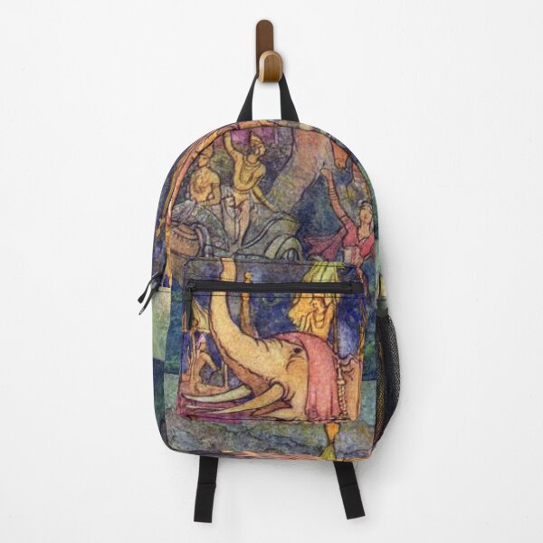 Item preview, Elephant parade Life in Bengal vintage illustration - Warwick Goble designed and sold by Vintage Designs +.