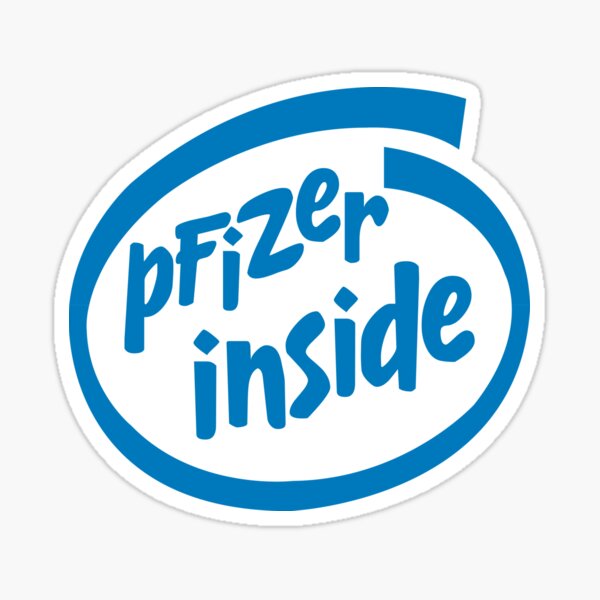 Pfizer Inside Sticker