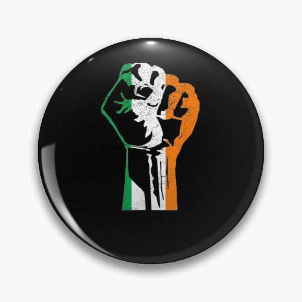 Item preview, Irish Flag Fist Raised Ireland Saint Patrick's Day  designed and sold by shirleyfinley.