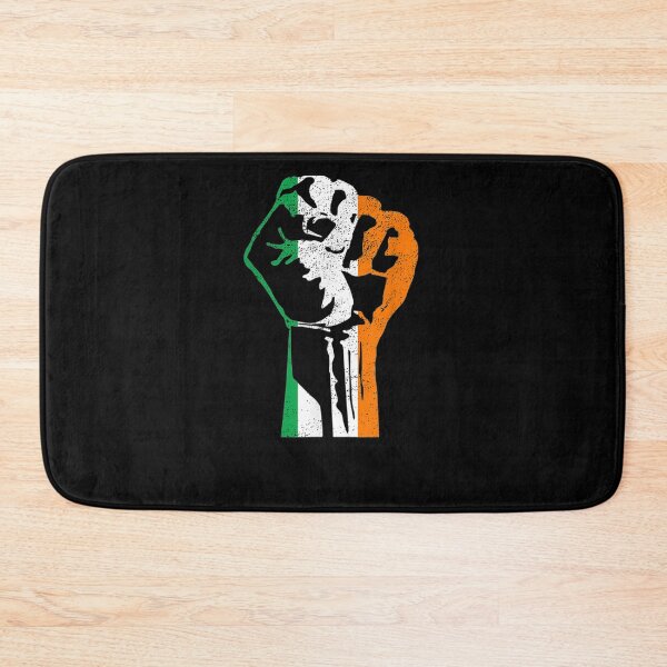 Item preview, Irish Flag Fist Raised Ireland Saint Patrick's Day  designed and sold by shirleyfinley.