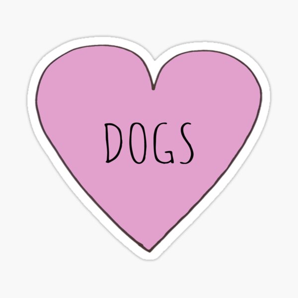 DOG LOVE Sticker